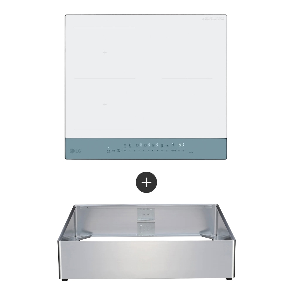 LG 오브제컬렉션 LG 디오스 오브제컬렉션 인덕션 프리스탠딩(와이드존, 15cm 케이스) (BEF3WMQTA.AKOR) 메인이미지 0
