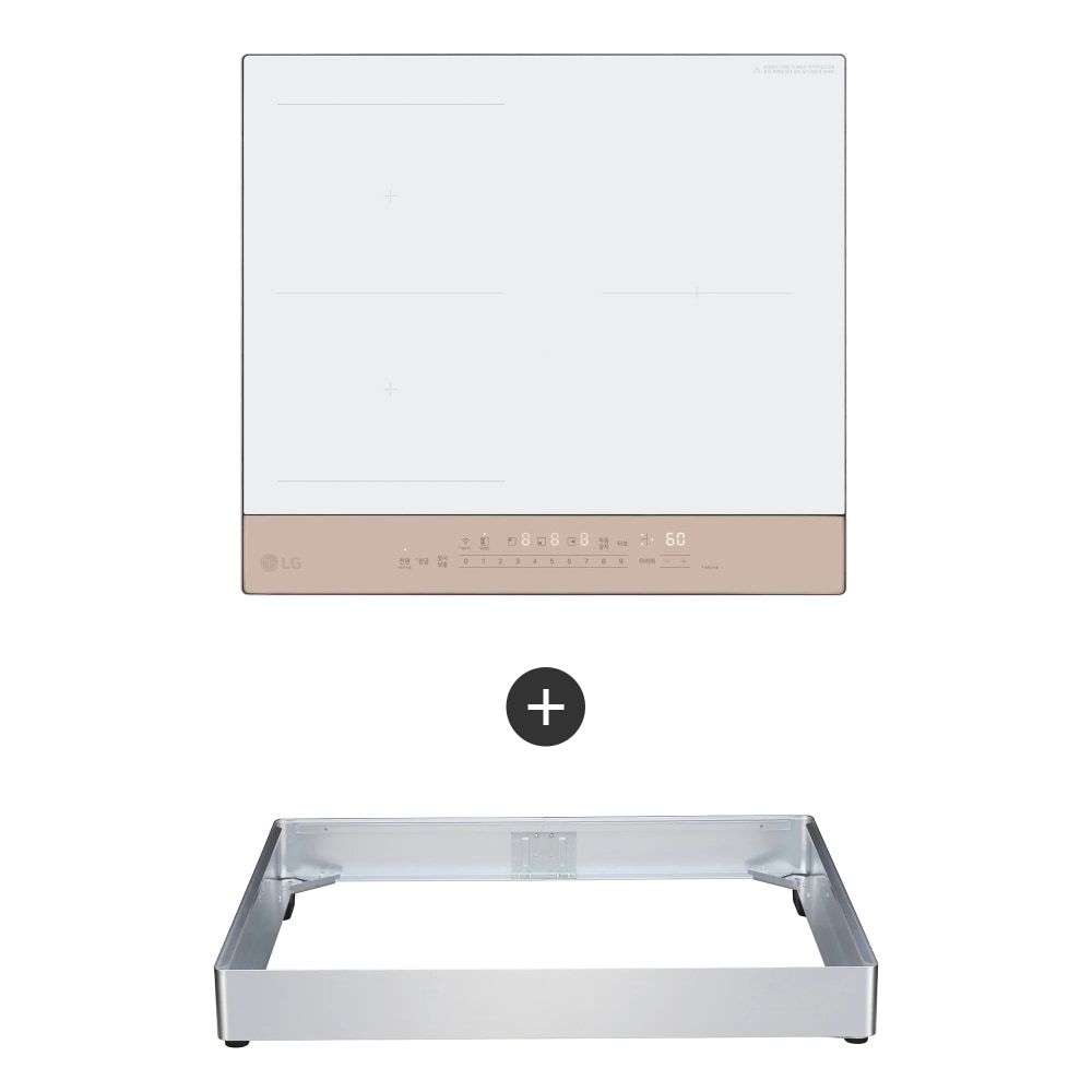 LG 오브제컬렉션 LG 디오스 오브제컬렉션 인덕션 프리스탠딩(와이드존, 8.5cm 케이스) (BEF3WOQTC.AKOR) 메인이미지 0