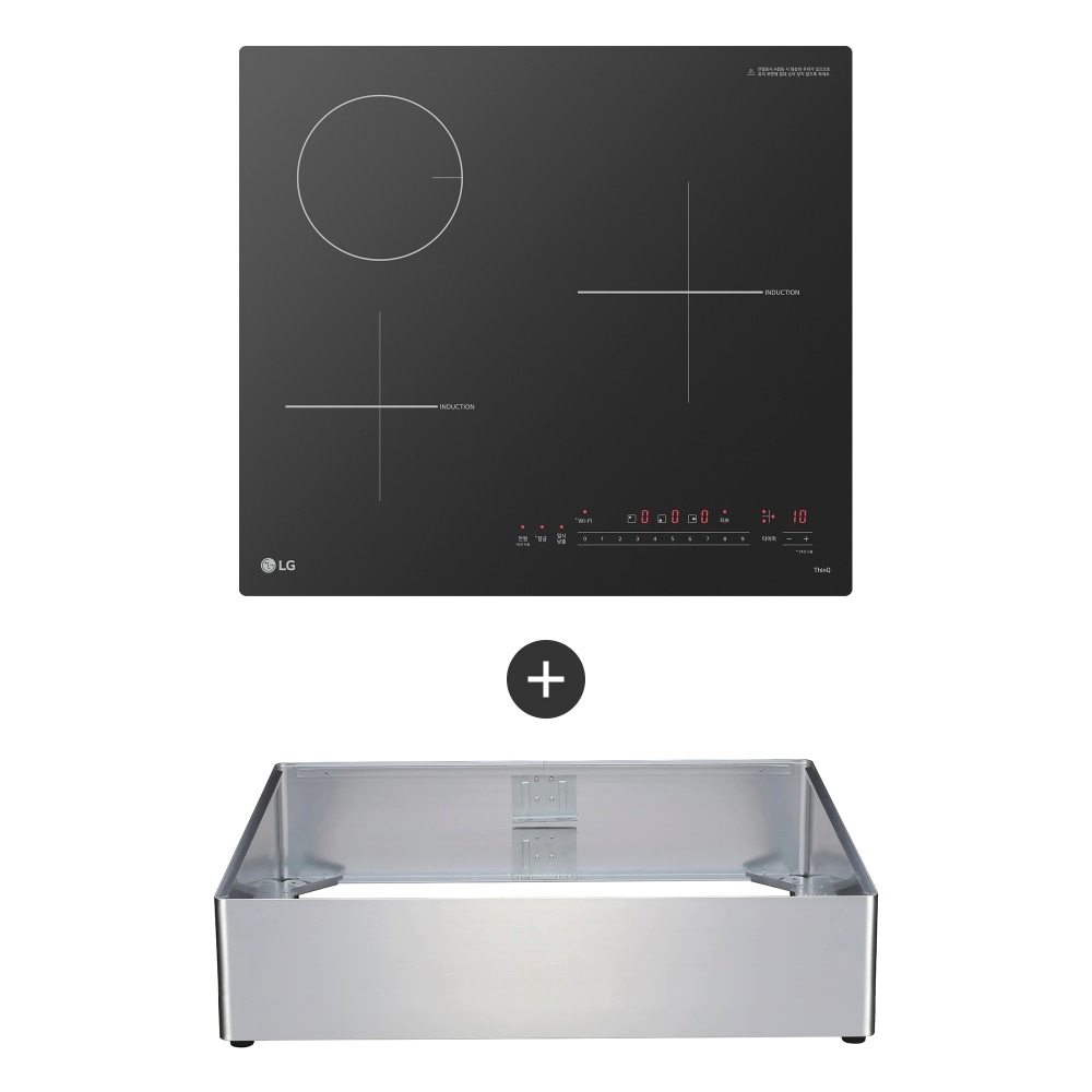 전기레인지 LG 디오스 하이브리드 프리스탠딩 (15cm 케이스) (BEY3SRBLA.AKOR) 메인이미지 0