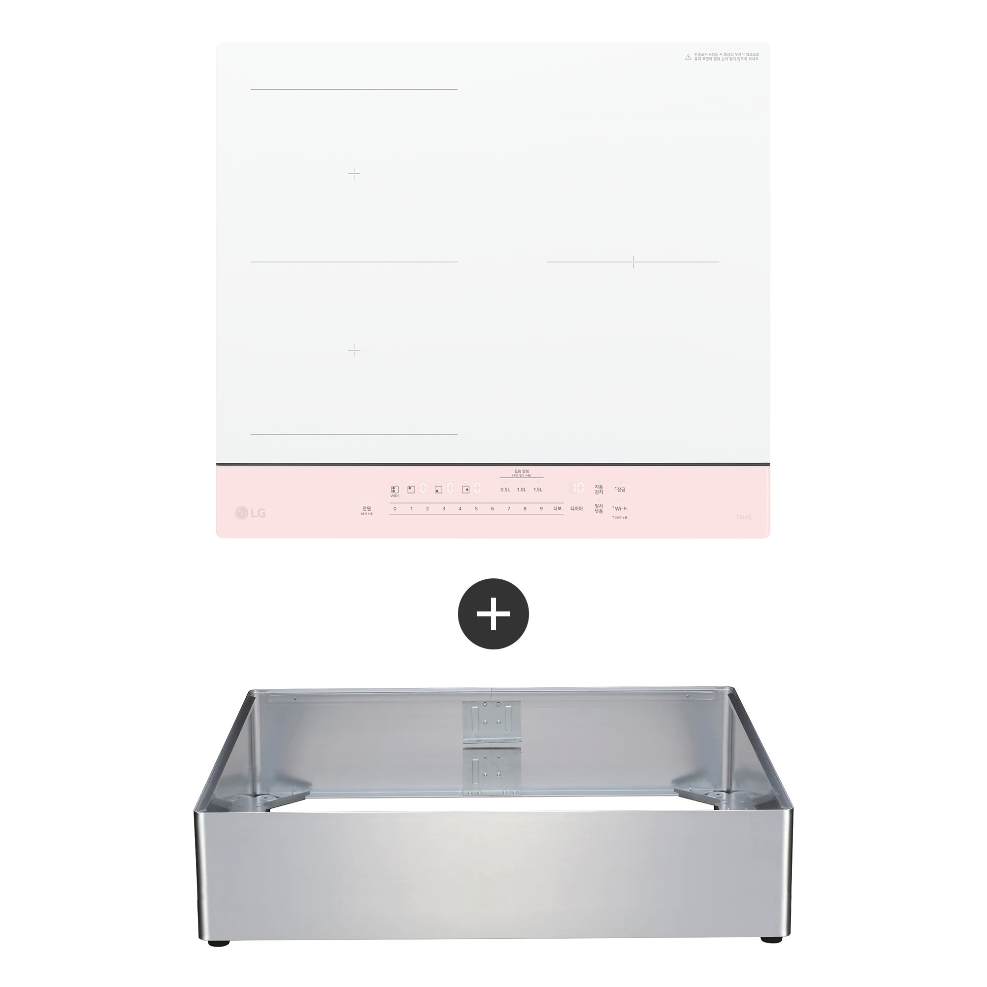 전기레인지 LG 디오스 오브제컬렉션 인덕션 프리스탠딩 (15cm 케이스) (BEF3ANPLA.AKOR1) 줌이미지 1