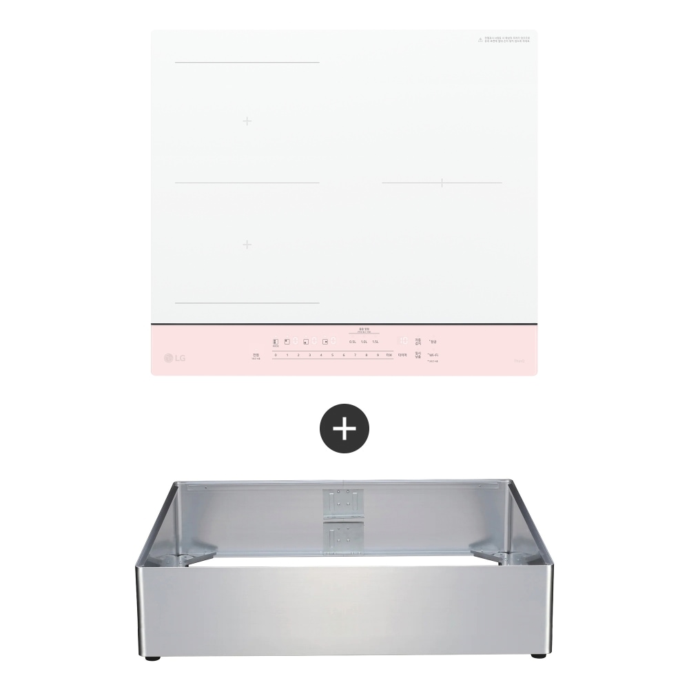 전기레인지 LG 디오스 오브제컬렉션 인덕션 프리스탠딩 (15cm 케이스) (BEF3ANPLA.AKOR1) 메인이미지 0
