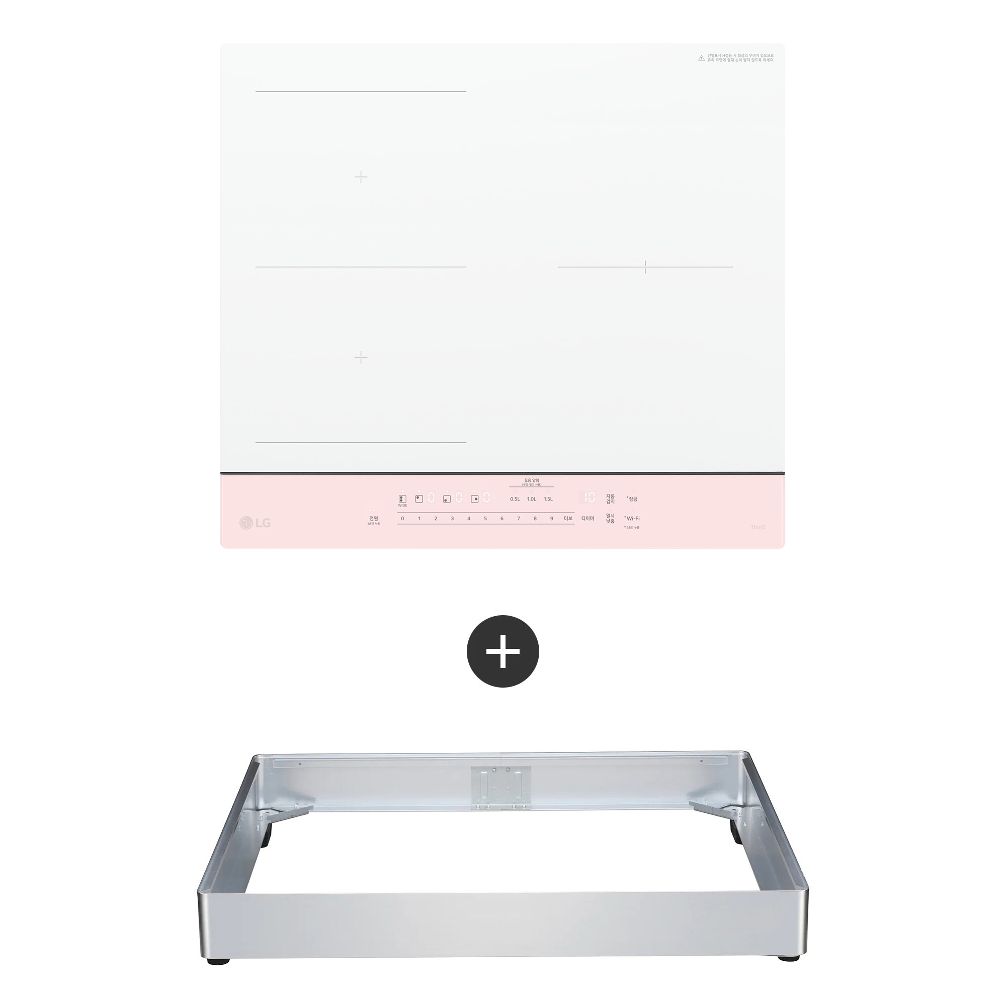 전기레인지 LG 디오스 오브제컬렉션 인덕션 프리스탠딩 (8.5cm 케이스) (BEF3ANPLC.AKOR1) 줌이미지 0