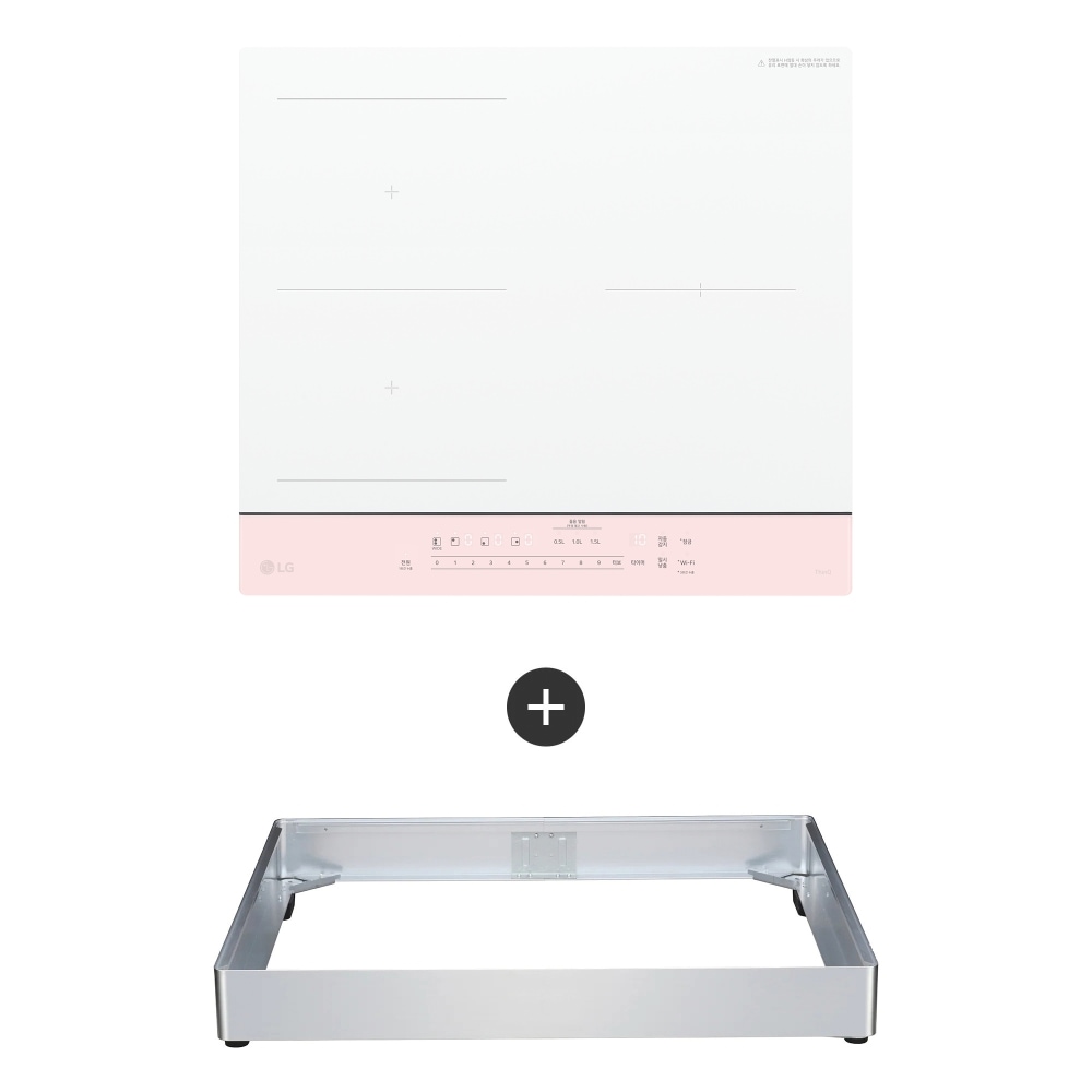전기레인지 LG 디오스 오브제컬렉션 인덕션 프리스탠딩 (8.5cm 케이스) (BEF3ANPLC.AKOR1) 메인이미지 0