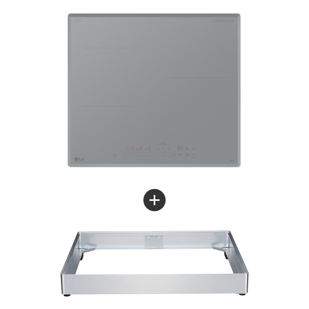 전기레인지 LG 디오스 오브제컬렉션 인덕션 프리스탠딩 (8.5cm 케이스) (BEI3ASS4C.AKOR) 메인이미지 0