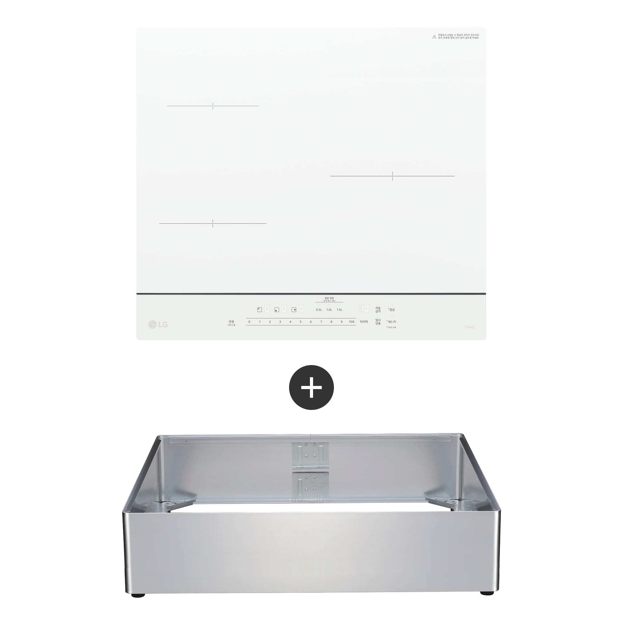 전기레인지 LG 디오스 오브제컬렉션 인덕션 프리스탠딩 (15cm 케이스) (BEI3ANHLA.AKOR1) 줌이미지 0