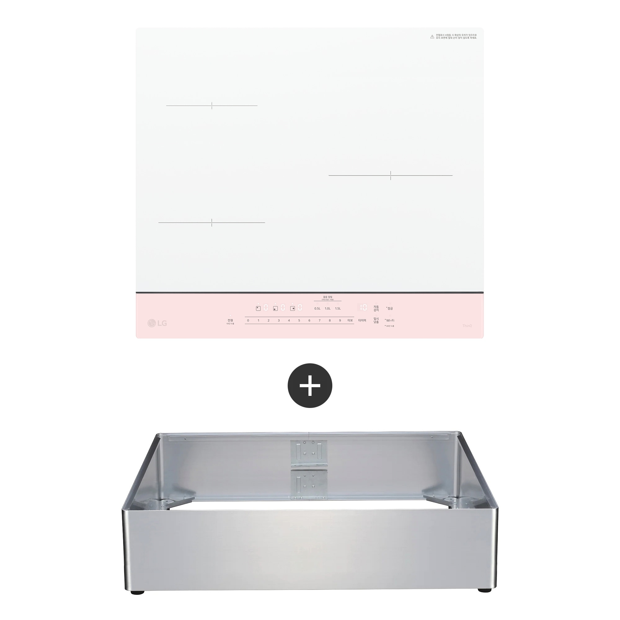 전기레인지 LG 디오스 오브제컬렉션 인덕션 프리스탠딩 (15cm 케이스) (BEI3ANPLA.AKOR1) 줌이미지 1