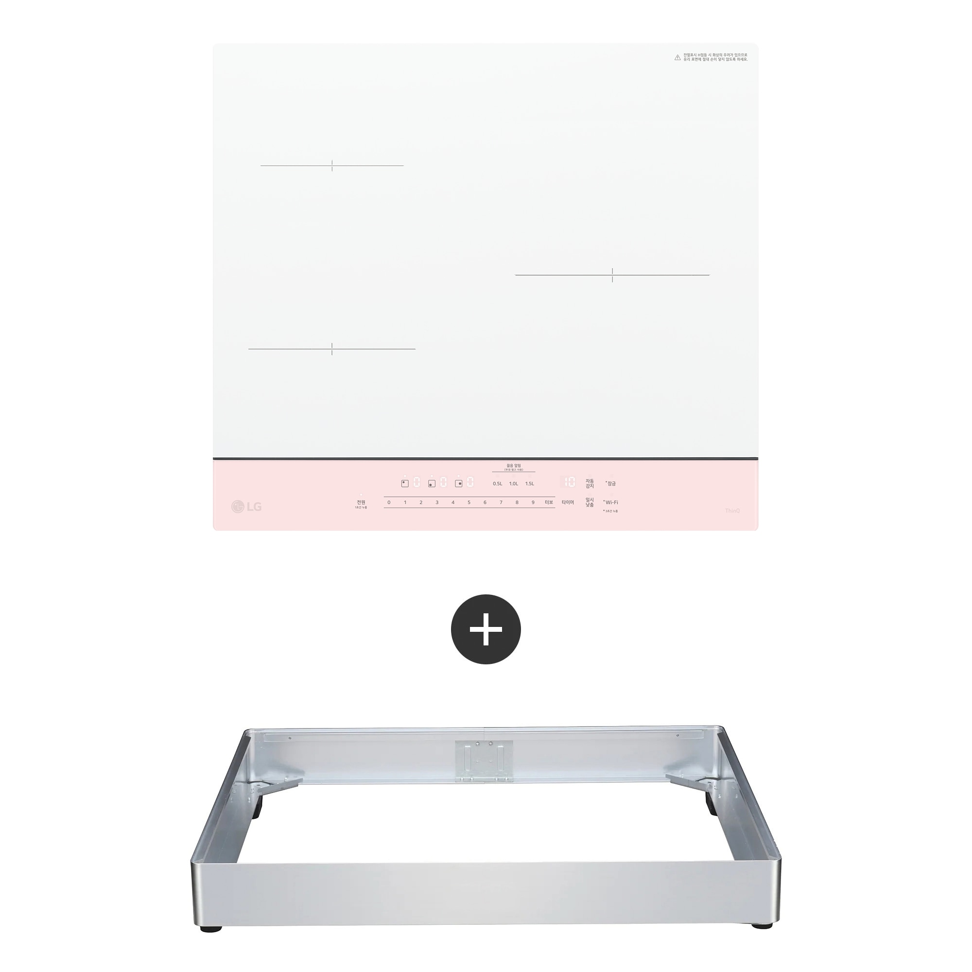 전기레인지 LG 디오스 오브제컬렉션 인덕션 프리스탠딩 (8.5cm 케이스) (BEI3ANPLC.AKOR1) 줌이미지 1