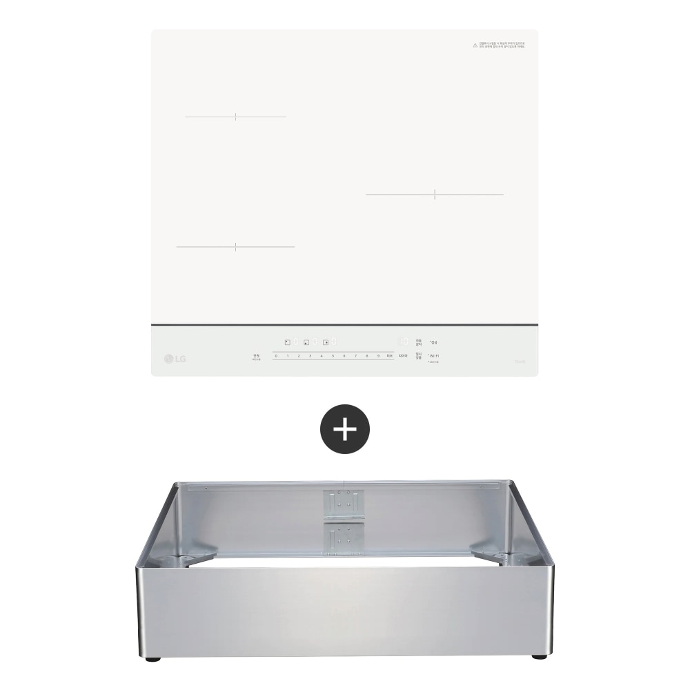 전기레인지 LG 디오스 오브제컬렉션 인덕션 프리스탠딩 (15cm 케이스) (BEI3QKHLOA.AKOR) 메인이미지 0