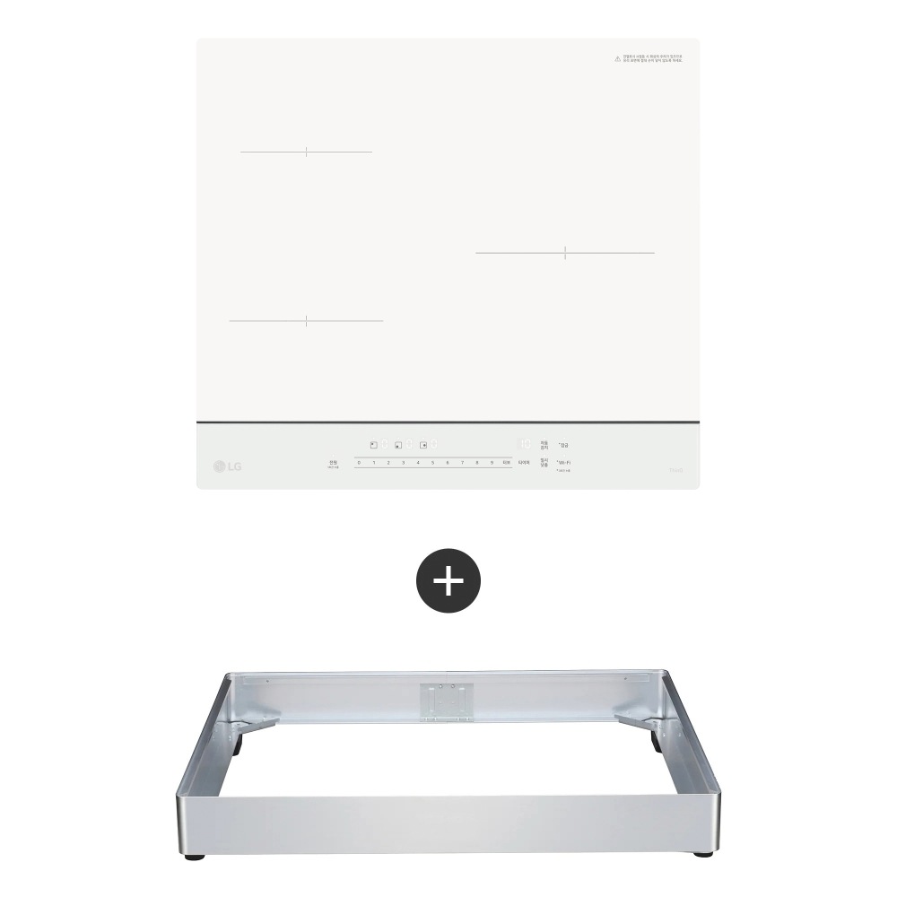 전기레인지 LG 디오스 오브제컬렉션 인덕션 프리스탠딩 (8.5cm 케이스) (BEI3QKHLOC.AKOR) 메인이미지 0