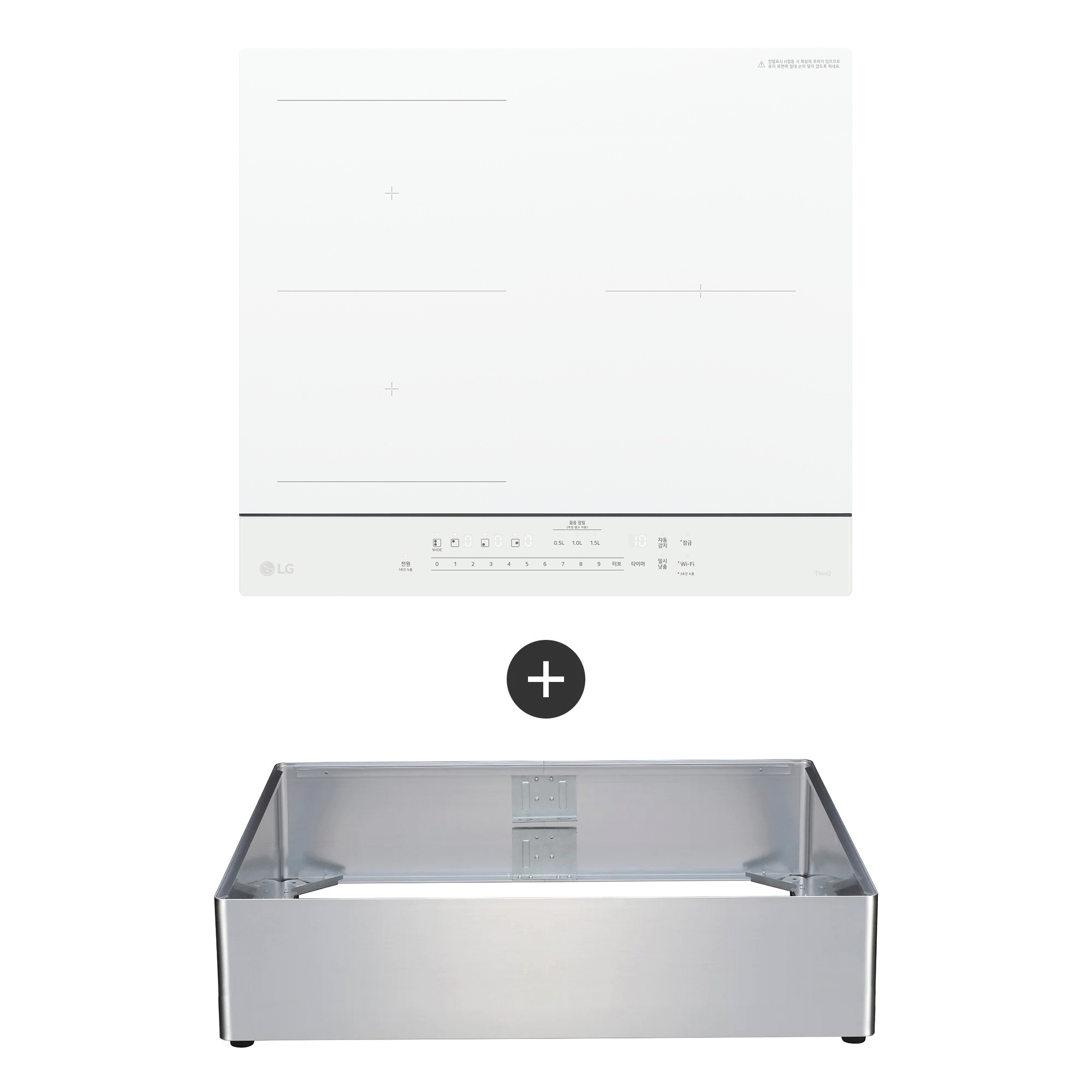 전기레인지 LG 디오스 오브제컬렉션 인덕션 프리스탠딩 (15cm 케이스) (BEF3ANHLOA.AKOR1) 줌이미지 1