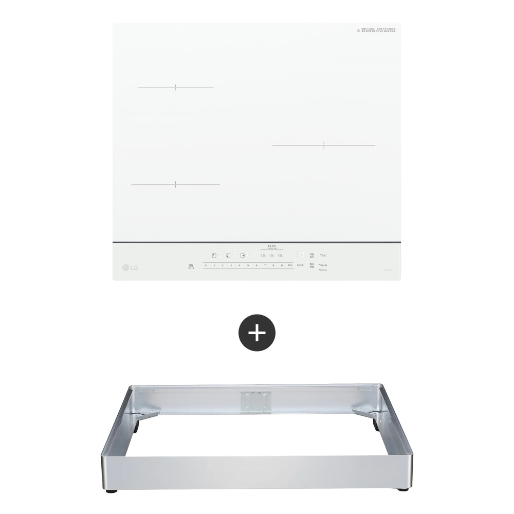 전기레인지 LG 디오스 오브제컬렉션 인덕션 프리스탠딩 (8.5cm 케이스) (BEI3ANHLOC.AKOR1) 메인이미지 0