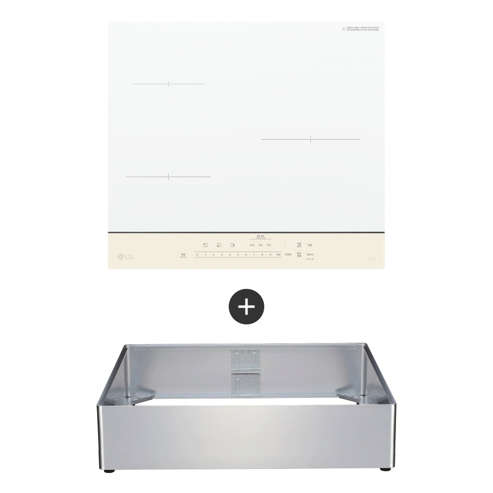 전기레인지 LG 디오스 오브제컬렉션 인덕션 프리스탠딩 (15cm 케이스) (BEI3ANBLOA.AKOR1) 메인이미지 0