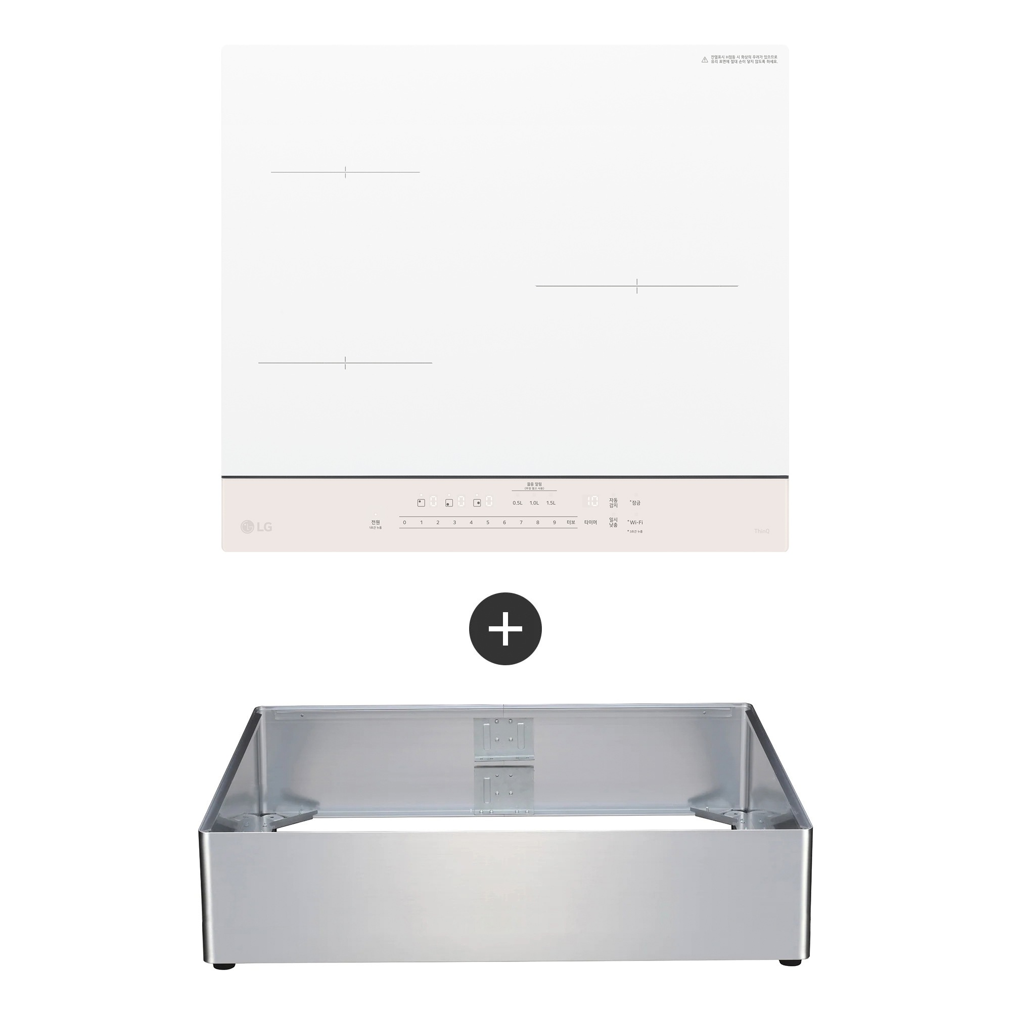 전기레인지 LG 디오스 오브제컬렉션 인덕션 프리스탠딩 (15cm 케이스) (BEI3ANBLOA.AKOR1) 줌이미지 1
