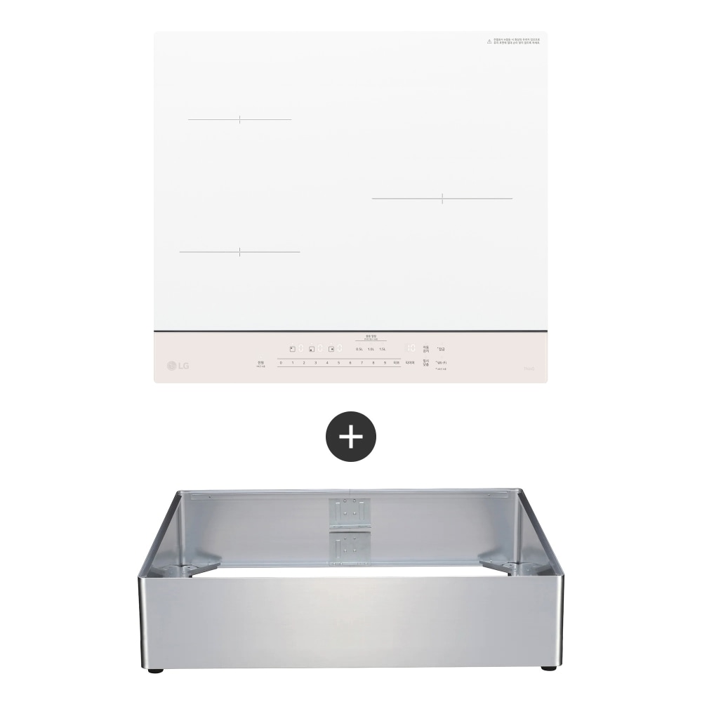 전기레인지 LG 디오스 오브제컬렉션 인덕션 프리스탠딩 (15cm 케이스) (BEI3ANBLOA.AKOR1) 메인이미지 0