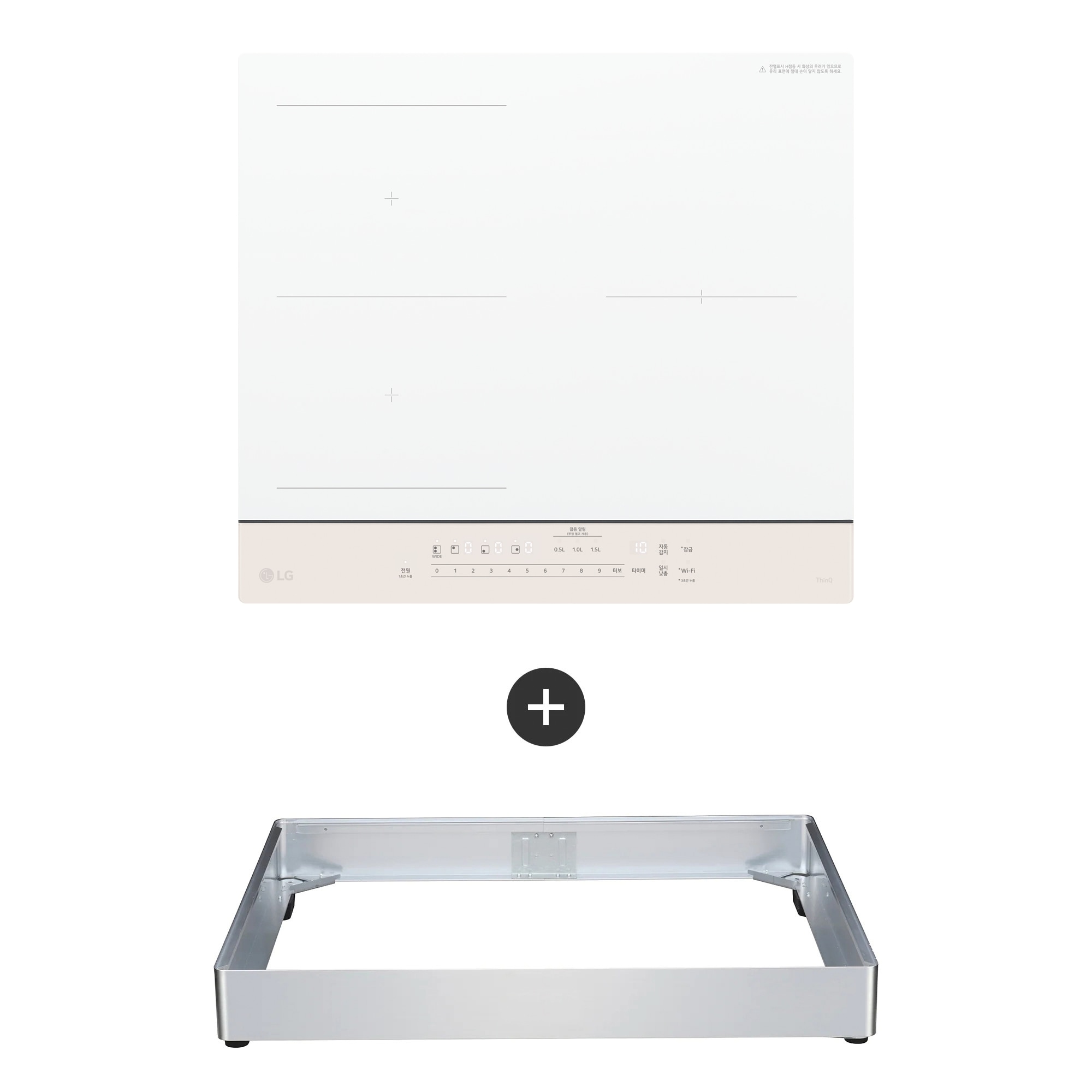 전기레인지 LG 디오스 오브제컬렉션 인덕션 프리스탠딩 (8.5cm 케이스) (BEF3ANBLC.AKOR1) 줌이미지 1