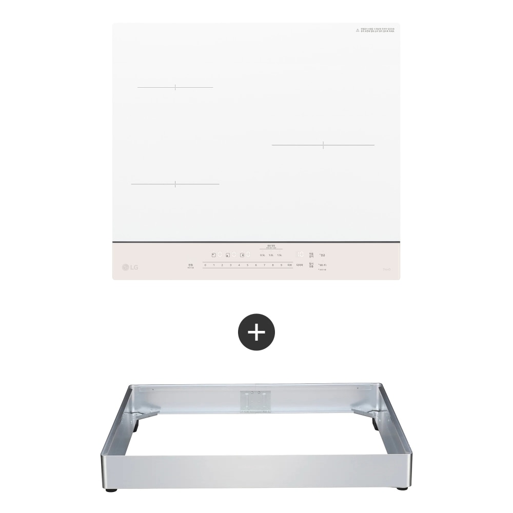 전기레인지 LG 디오스 오브제컬렉션 인덕션 프리스탠딩 (8.5cm 케이스) (BEI3ANBLOC.AKOR1) 메인이미지 0