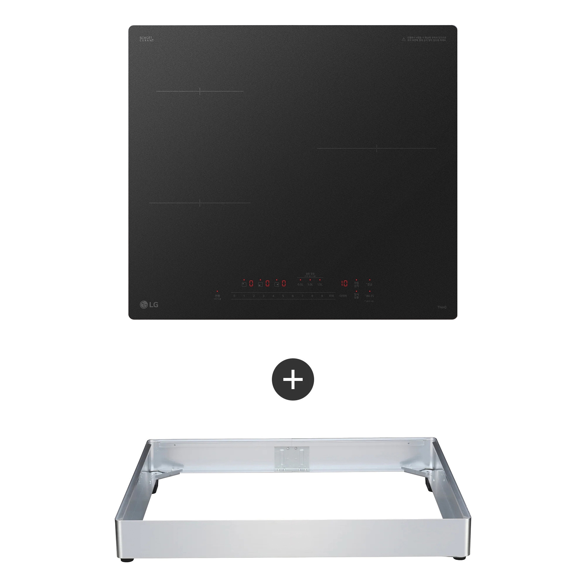 전기레인지 LG 디오스 인덕션 프리스탠딩 (8.5cm 케이스) (BEI3ASMLC.AKOR) 줌이미지 1