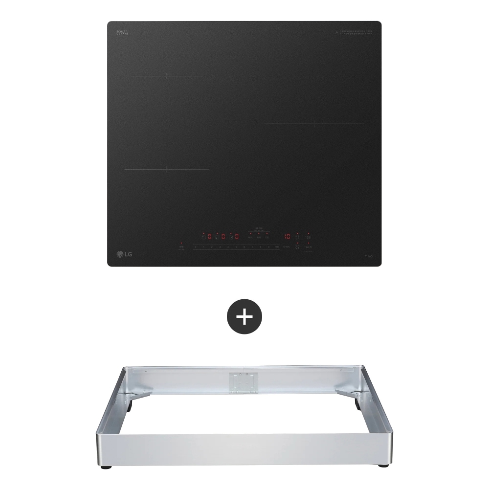 전기레인지 LG 디오스 인덕션 프리스탠딩 (8.5cm 케이스) (BEI3ASMLC.AKOR) 메인이미지 0