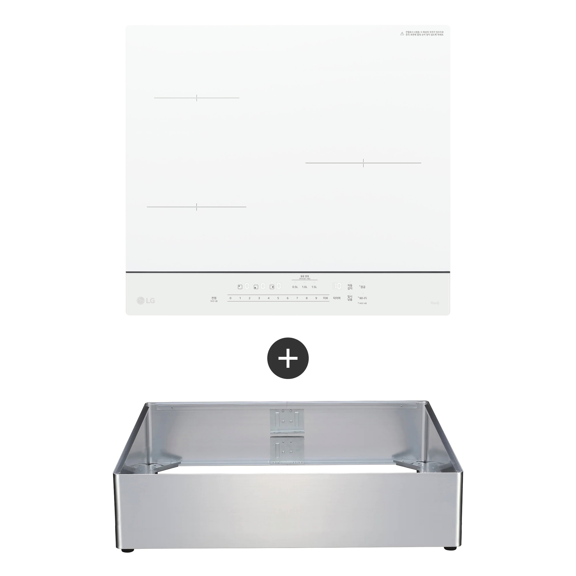 전기레인지 LG 디오스 오브제컬렉션 인덕션 프리스탠딩 (15cm 케이스) (BEI3ANHLEA.AKOR) 줌이미지 1
