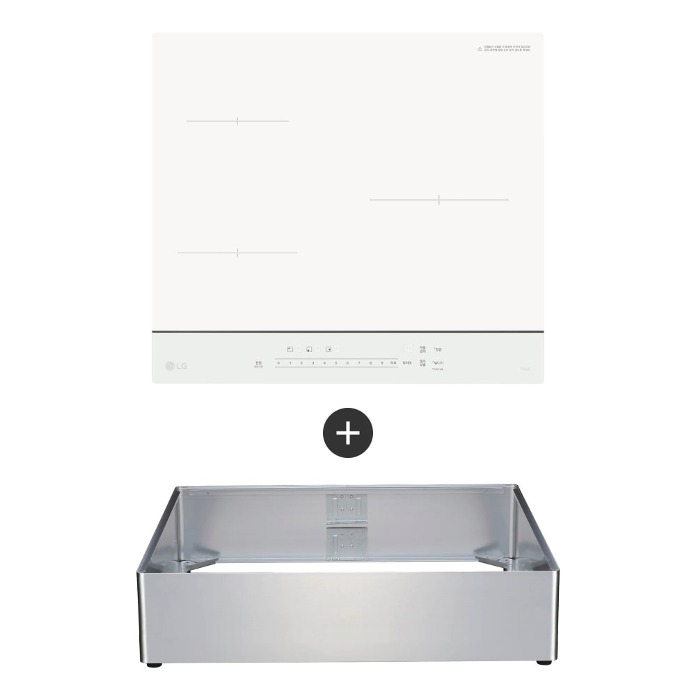 전기레인지 LG 디오스 오브제컬렉션 인덕션 프리스탠딩 (15cm 케이스) (BEI3QKHLOEA.AKOR) 메인이미지 0