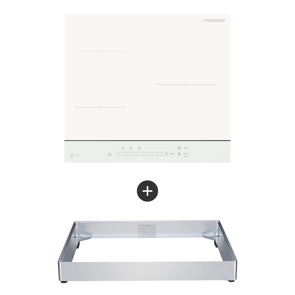 전기레인지 LG 디오스 오브제컬렉션 인덕션 프리스탠딩 (8.5cm 케이스) (BEI3QKHLOEC.AKOR) 메인이미지 0