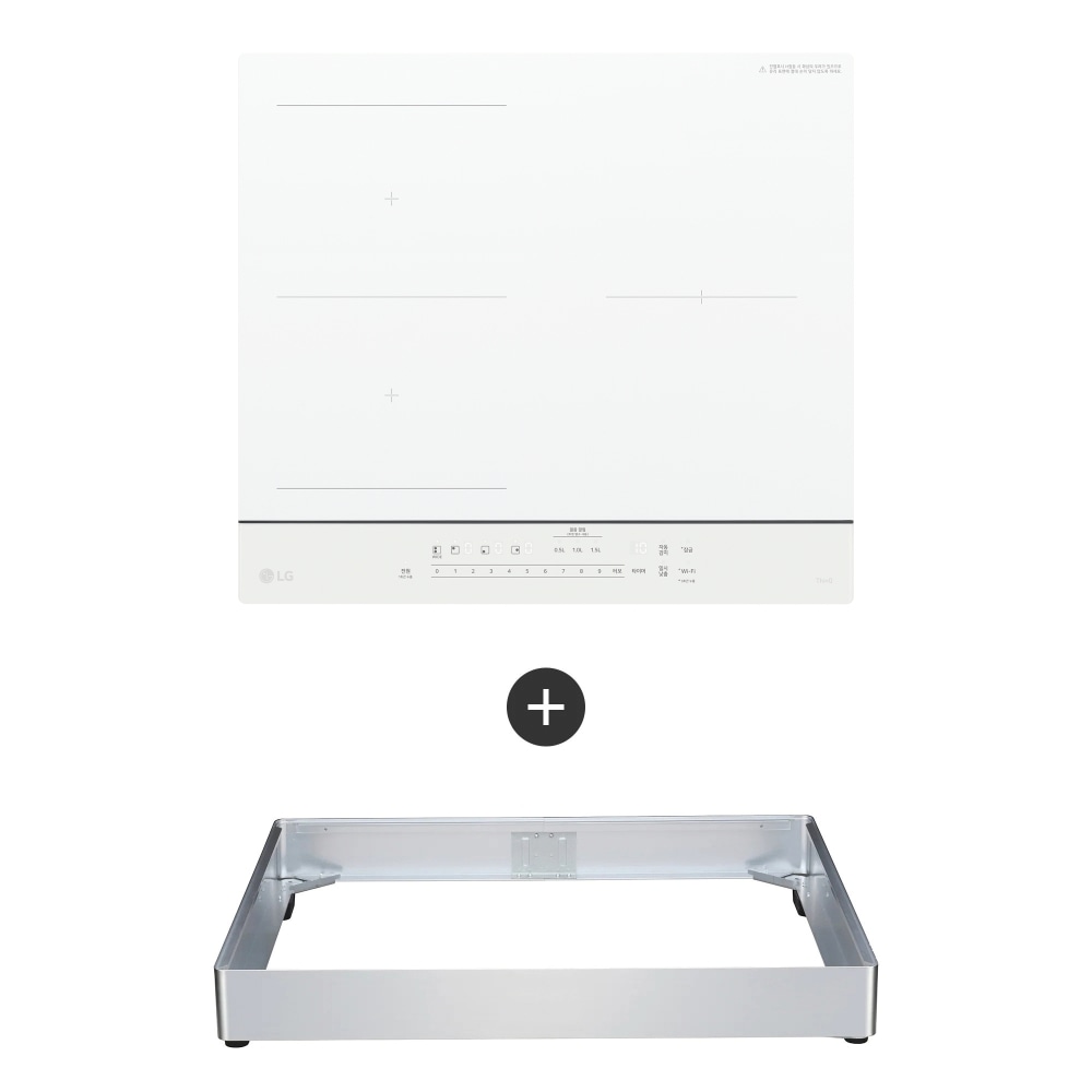 전기레인지 LG 디오스 오브제컬렉션 인덕션 프리스탠딩 (8.5cm 케이스) (BEF3ANHLEC.AKOR) 메인이미지 0