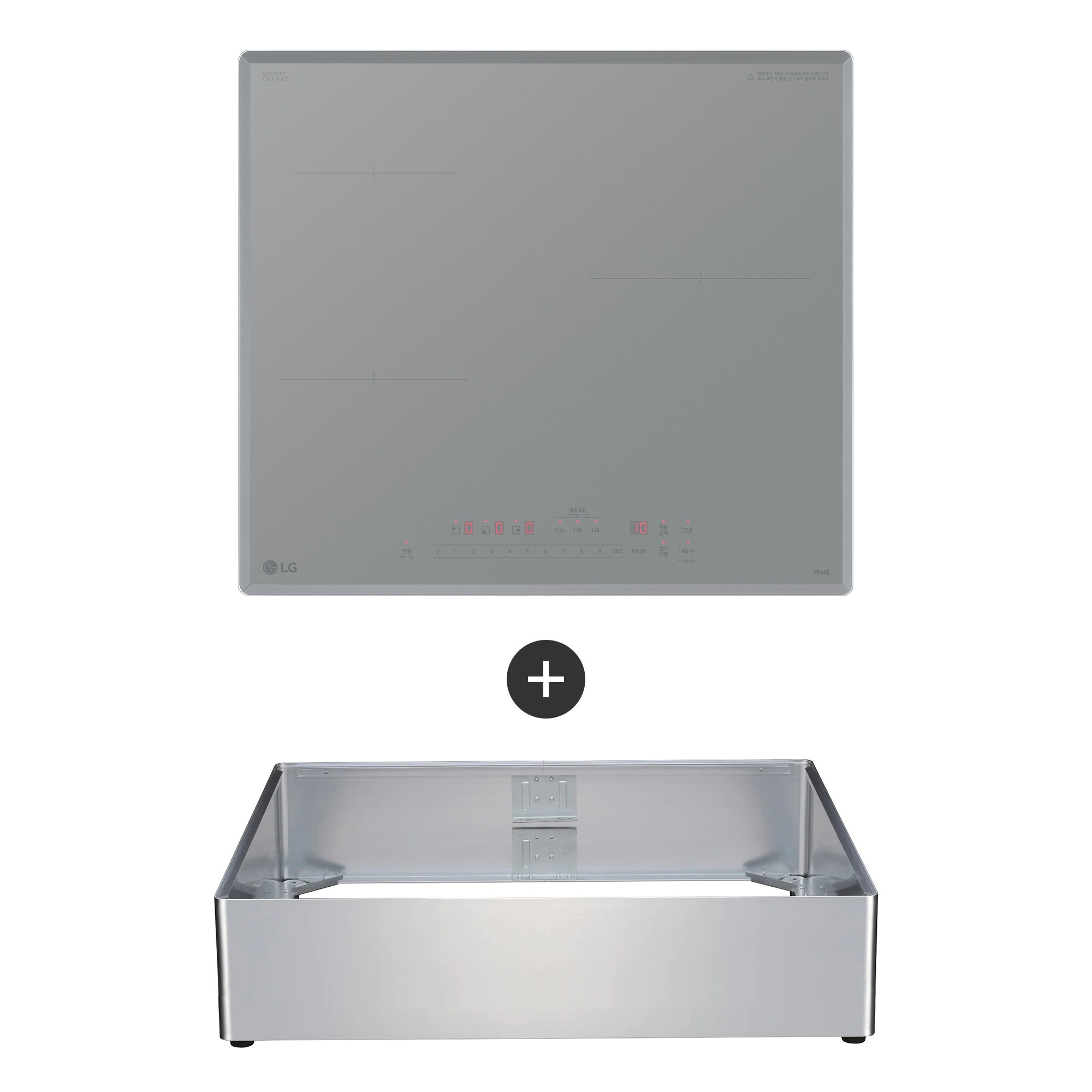 전기레인지 LG 디오스 인덕션 프리스탠딩 (15cm 케이스) (BEI3ASS4EA.AKOR) 줌이미지 1