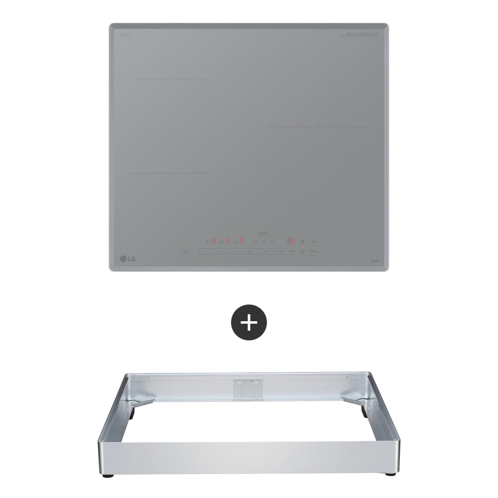 전기레인지 LG 디오스 인덕션 프리스탠딩 (8.5cm 케이스) (BEI3ASS4EC.AKOR) 메인이미지 0