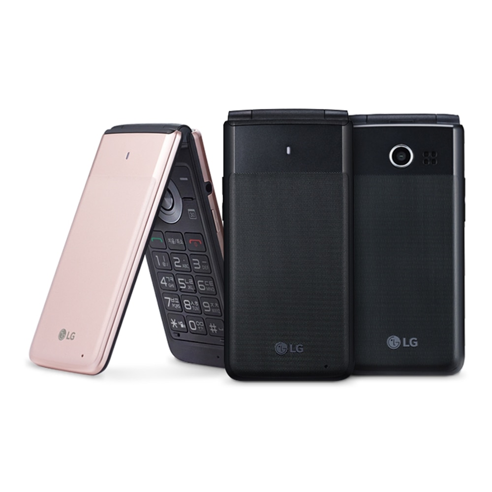 피처폰 LG Folder (LG U+) (LMY110L.ALGTBK) 메인이미지 0