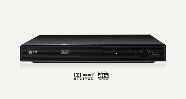 LG 블루레이 플레이어는 DOLBY, DTS 사운드 지원으로 극장같이 생생한 소리를 즐길 수 있습니다!2