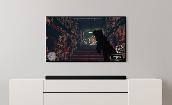 콘텐츠에 맞춰 즐기는 최적의 사운드 LG 사운드바 사운드 모드1