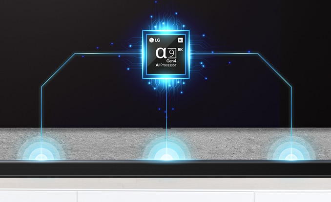 LG 사운드바로 더 생생하게 즐기는<br>LG TV의 인공지능 사운드1