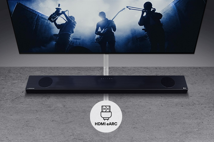 콘텐츠 속 사운드를 그대로 즐길 수 있는 HDMI eARC1