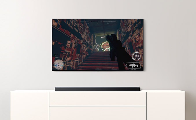 콘텐츠에 맞춰 즐기는 최적의 사운드 LG 사운드바 사운드 모드1