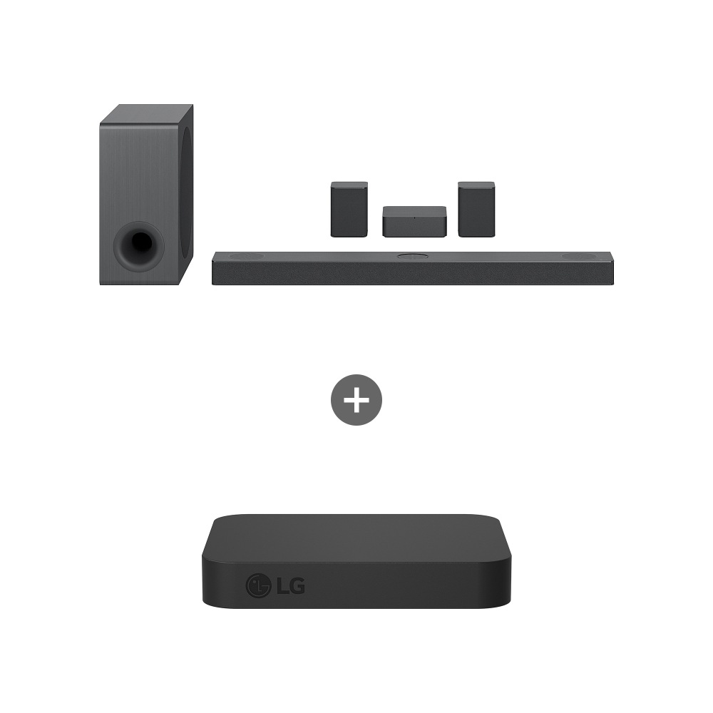 오디오 LG 사운드바 + 와우캐스트  (S80QR.WTP3) 메인이미지 0