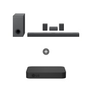 오디오 LG 사운드바 + 와우캐스트  (S80QR.WTP3) 썸네일이미지 1