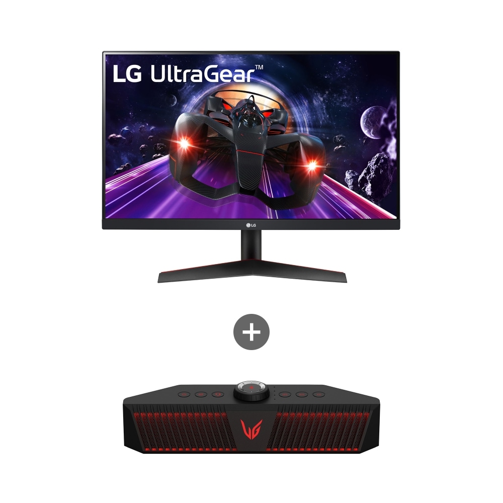  LG 울트라기어 게이밍모니터 + 게이밍스피커 (24GN600.GP9) 메인이미지 0