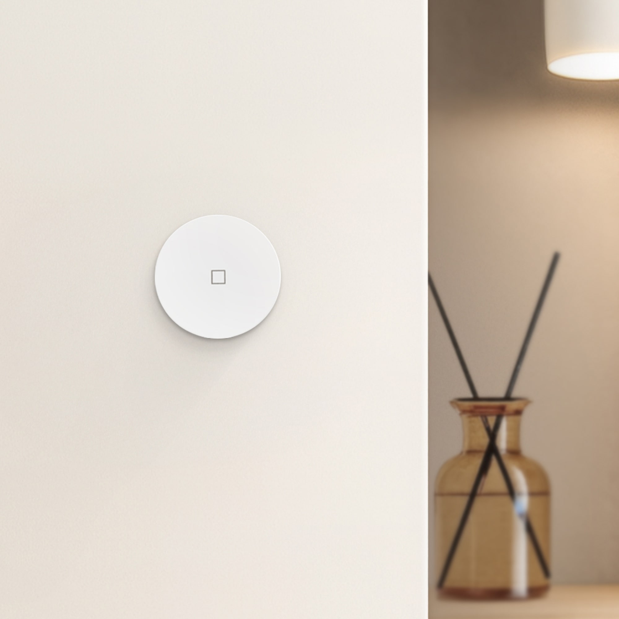 AI Home 제품 LG 스마트 버튼 1구 (TMCB1B4W.AKOR) 줌이미지 1