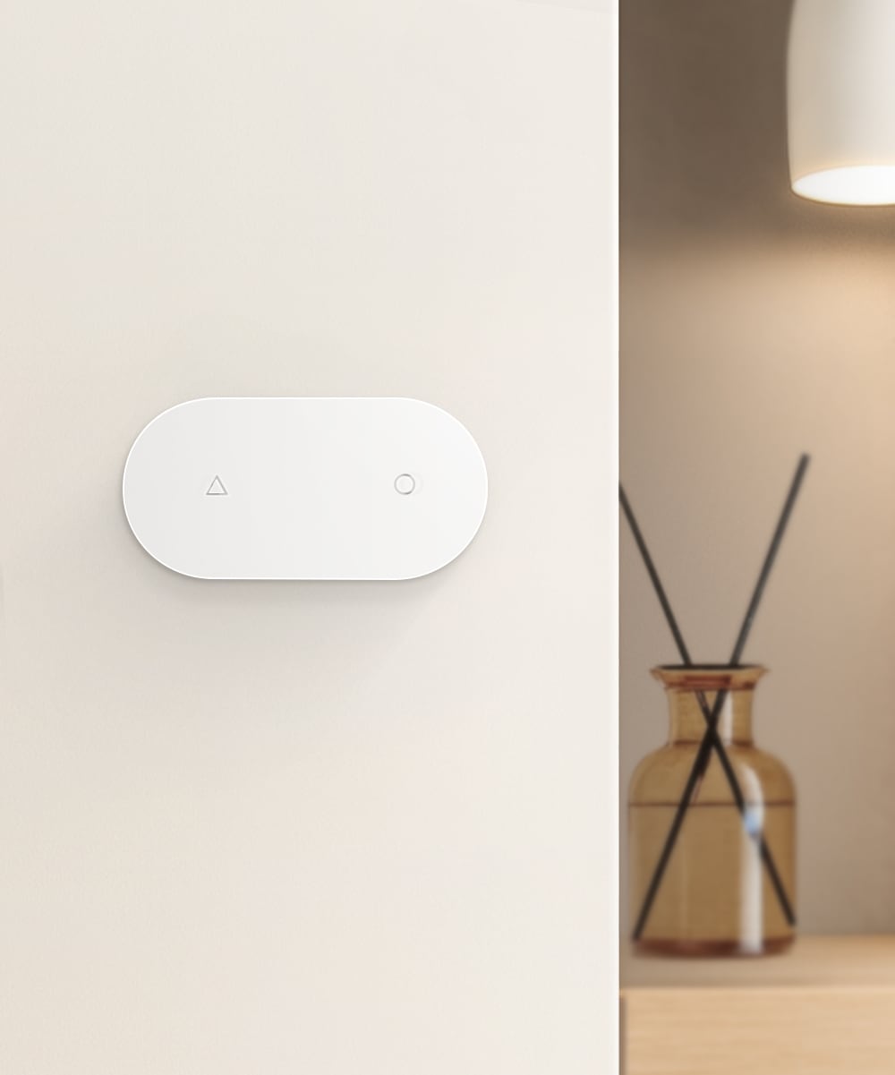 AI Home 제품 LG 스마트 버튼 2구 (TMCB2B4W.AKOR) 메인이미지 0