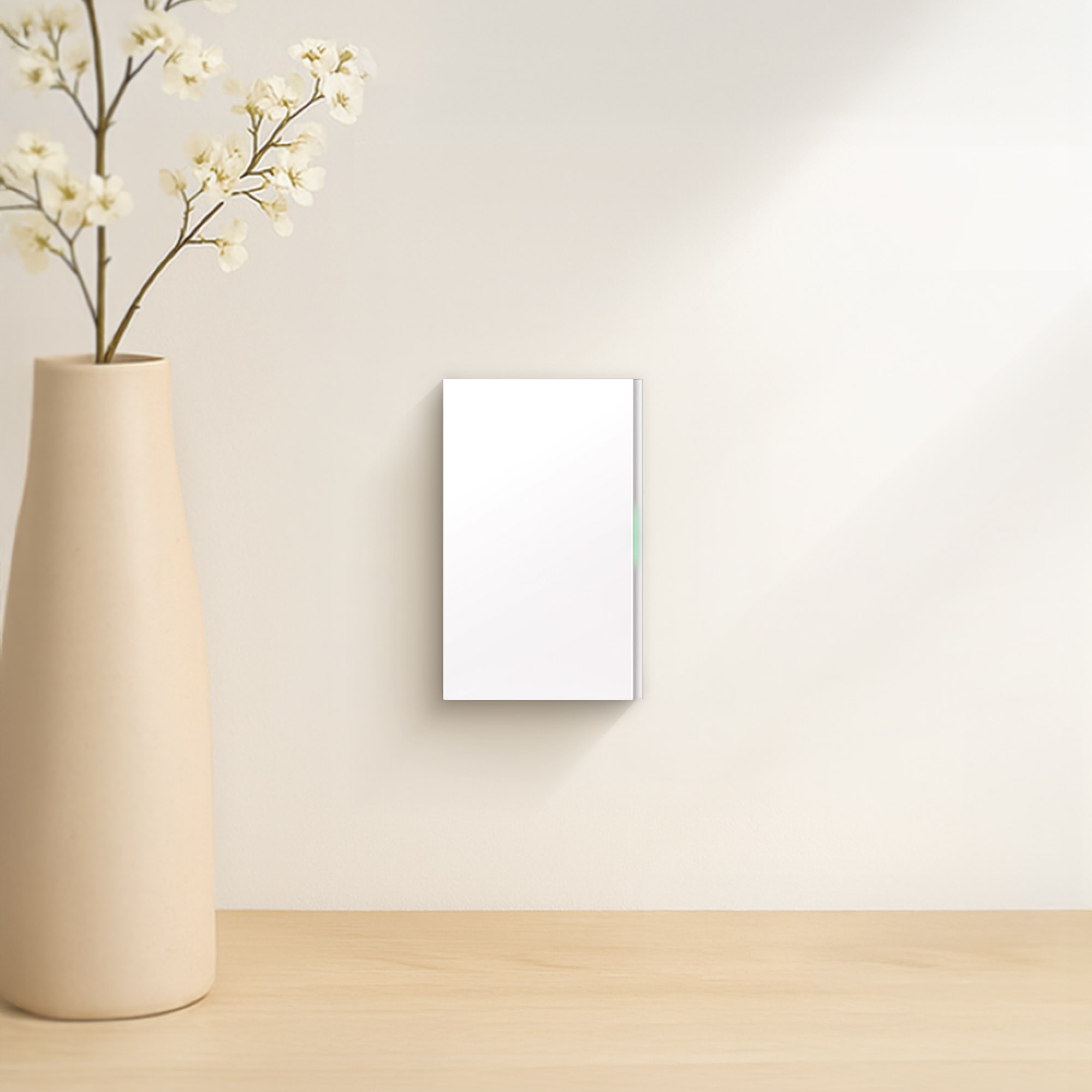 AI Home 제품 LG 스마트 조명 스위치 1구 (TMCS1W4W.AKOR) 줌이미지 1