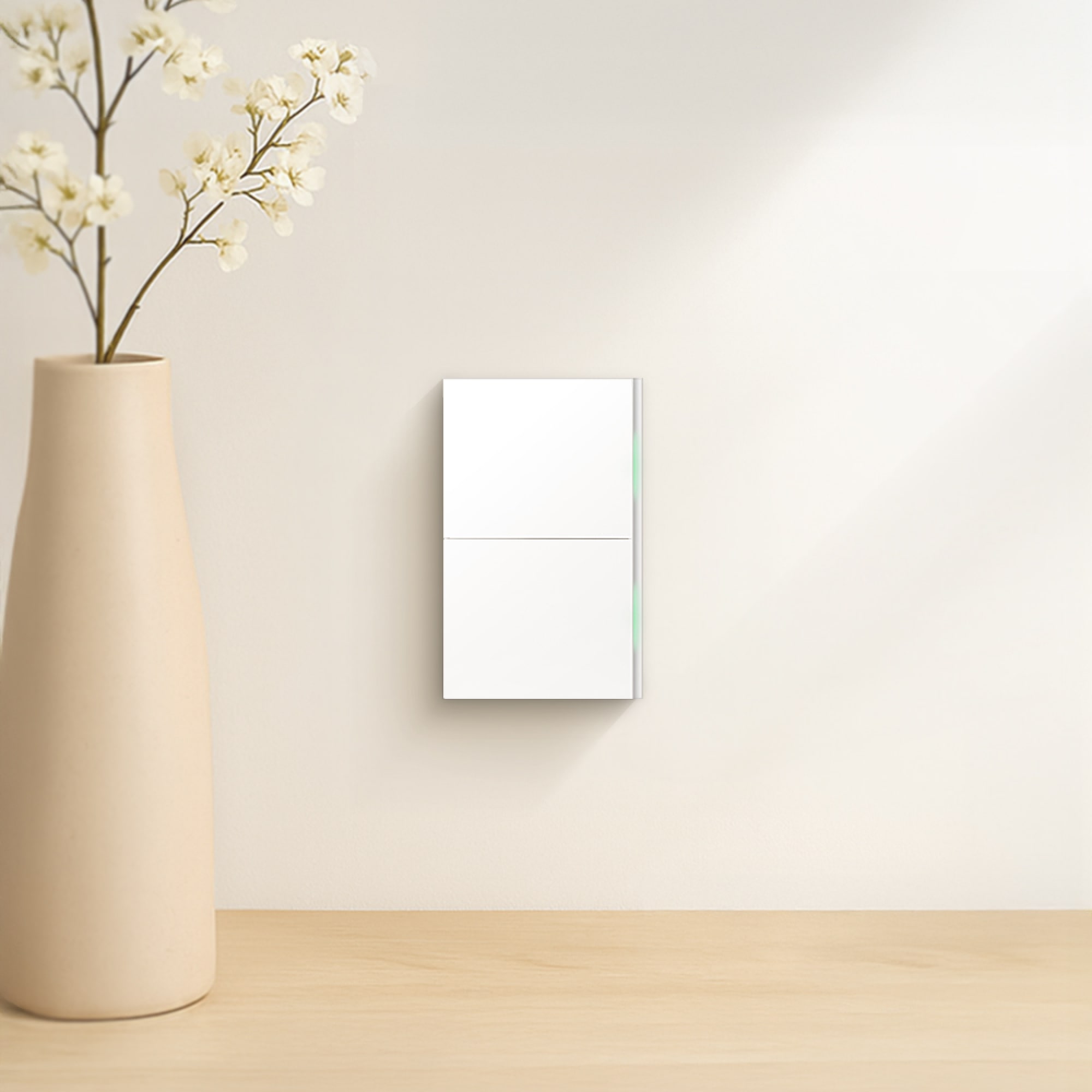 AI Home 제품 LG 스마트 조명 스위치 2구 (TMCS2W4W.AKORI) 줌이미지 1