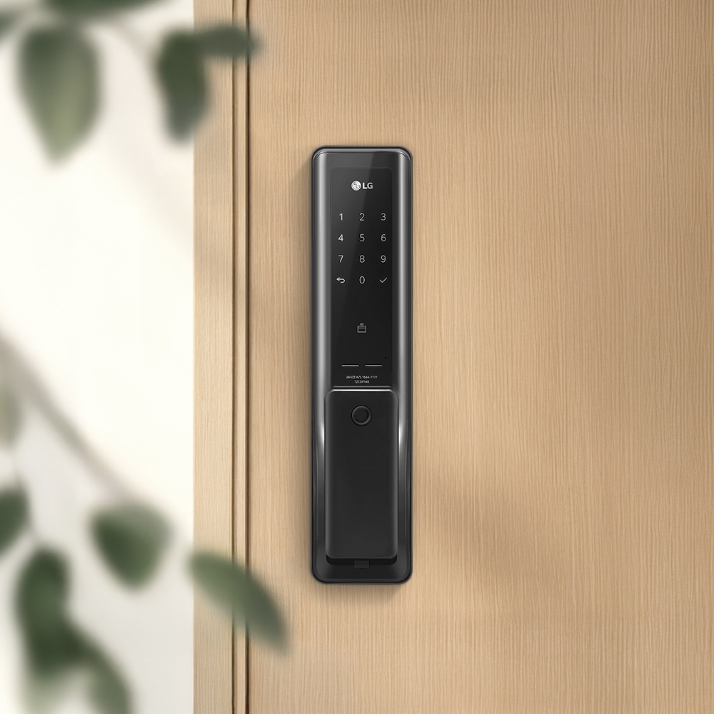 AI Home 제품 LG 스마트 도어락 (TZCDP14B.AKOR) 메인이미지 1