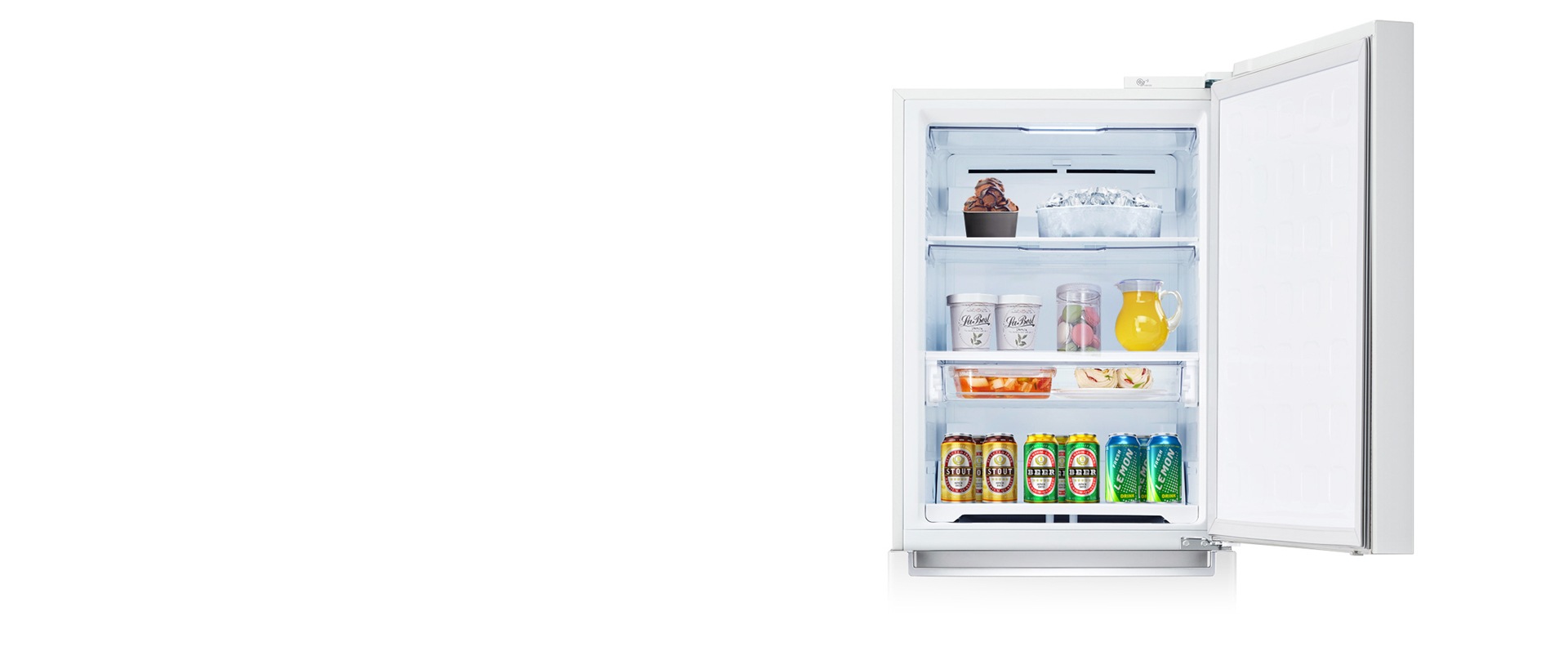 상칸을 냉동 또는 냉장으로1