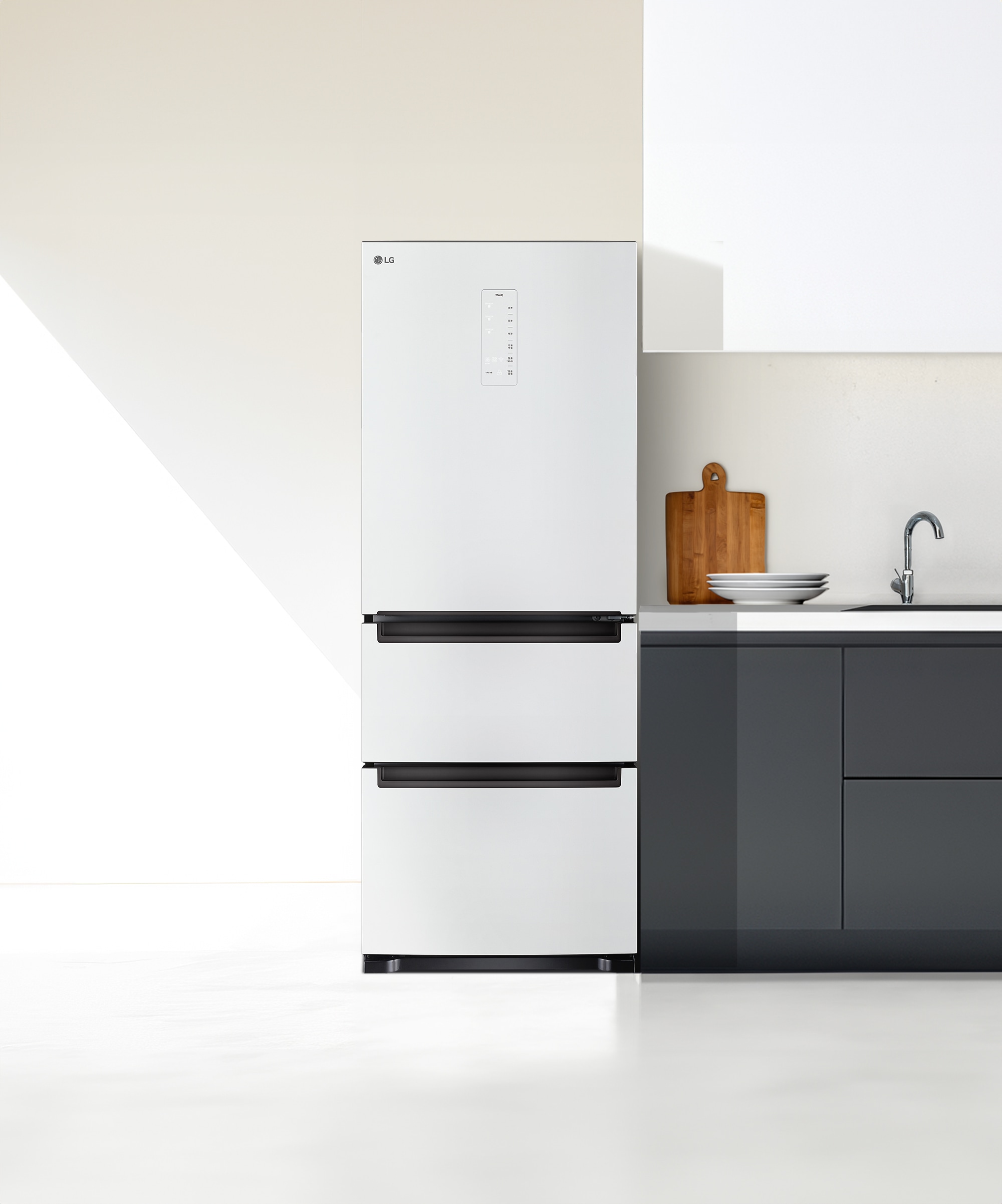 김치냉장고 LG 디오스 오브제컬렉션 김치톡톡 (Z337MWWP33.AKOR) 메인이미지 0