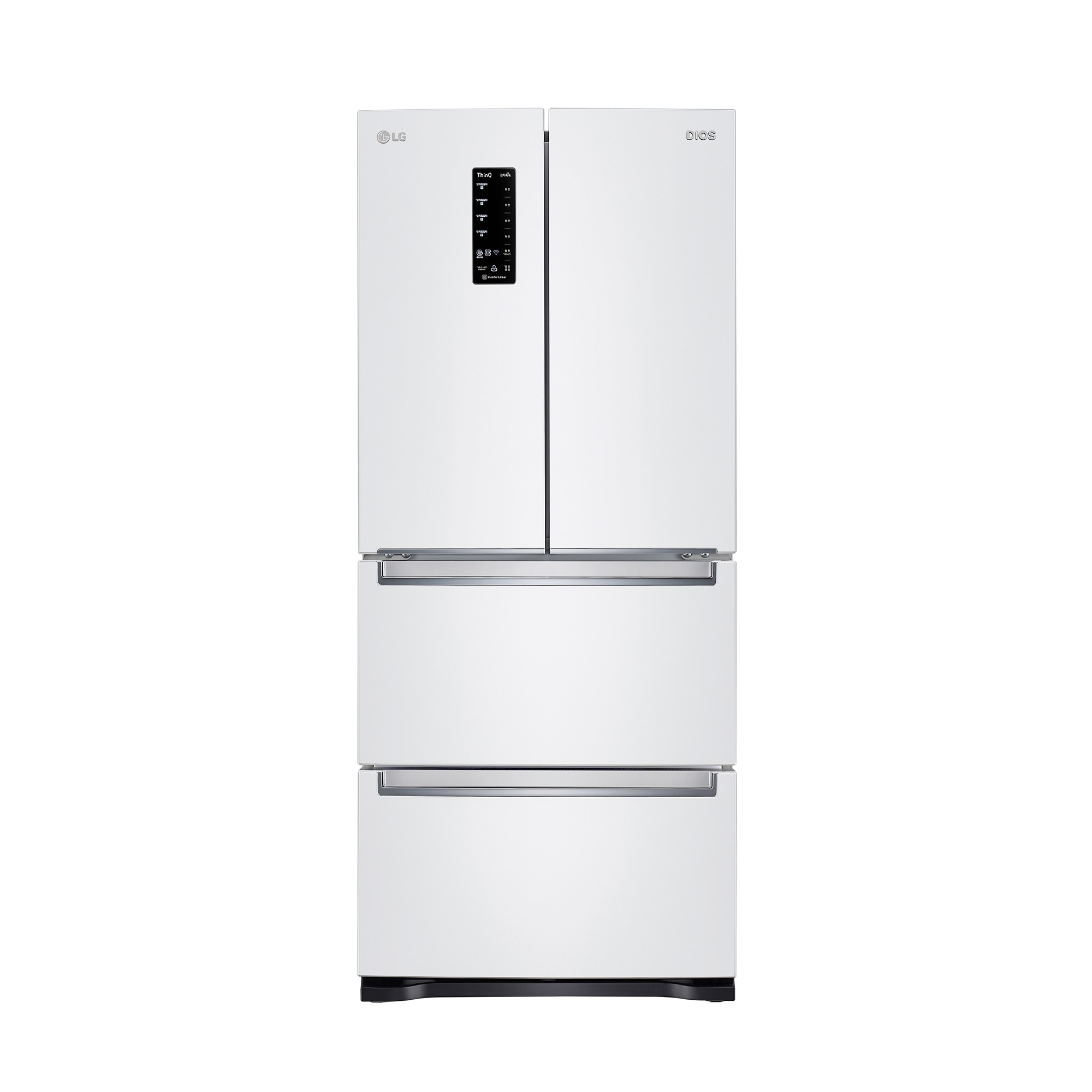 김치냉장고 LG 디오스 김치톡톡 스탠드형 (K417W143.AKOR) 줌이미지 1