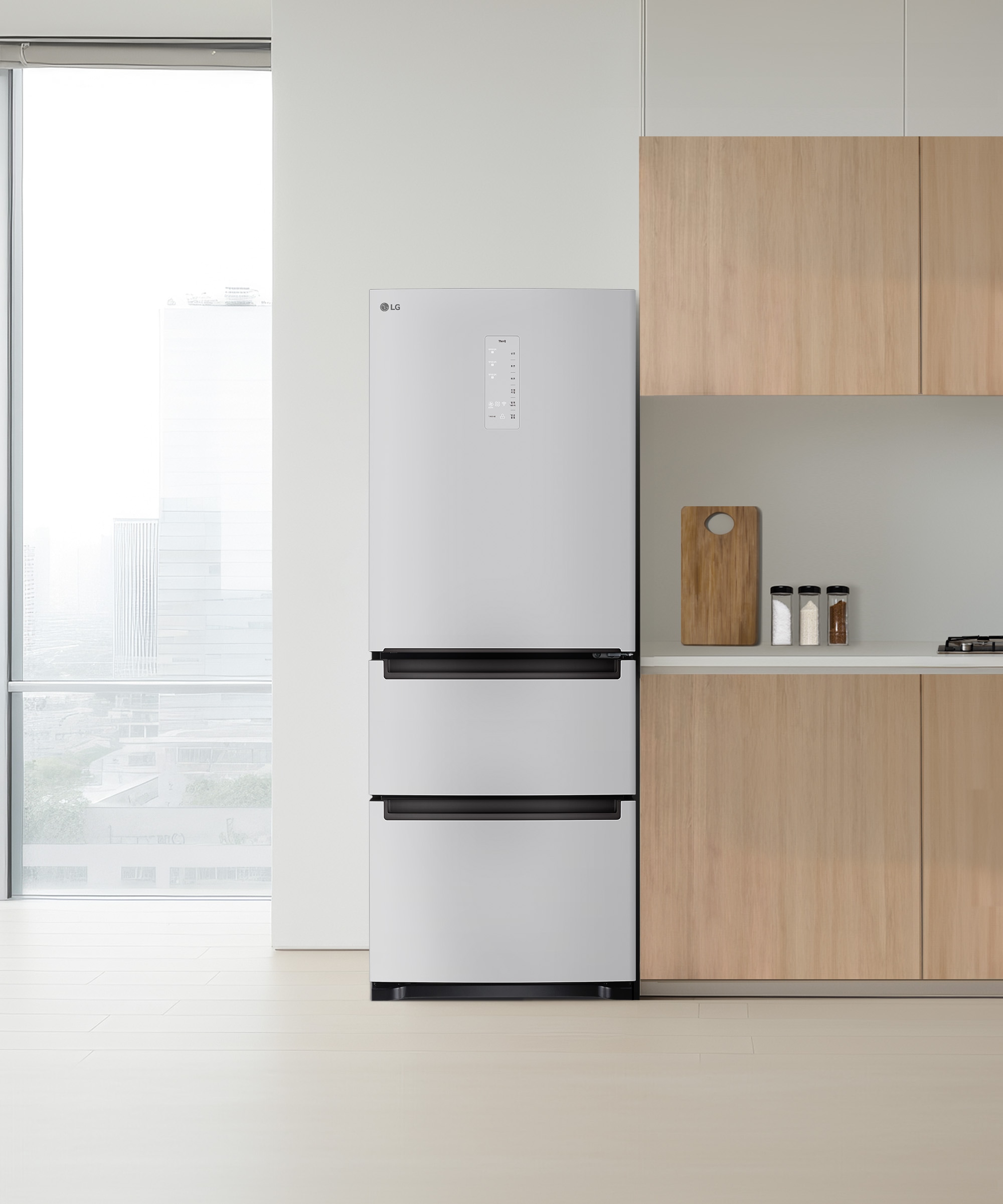 김치냉장고 LG 디오스 오브제컬렉션 김치톡톡 (Z338MRRP31.AKOR) 메인이미지 0