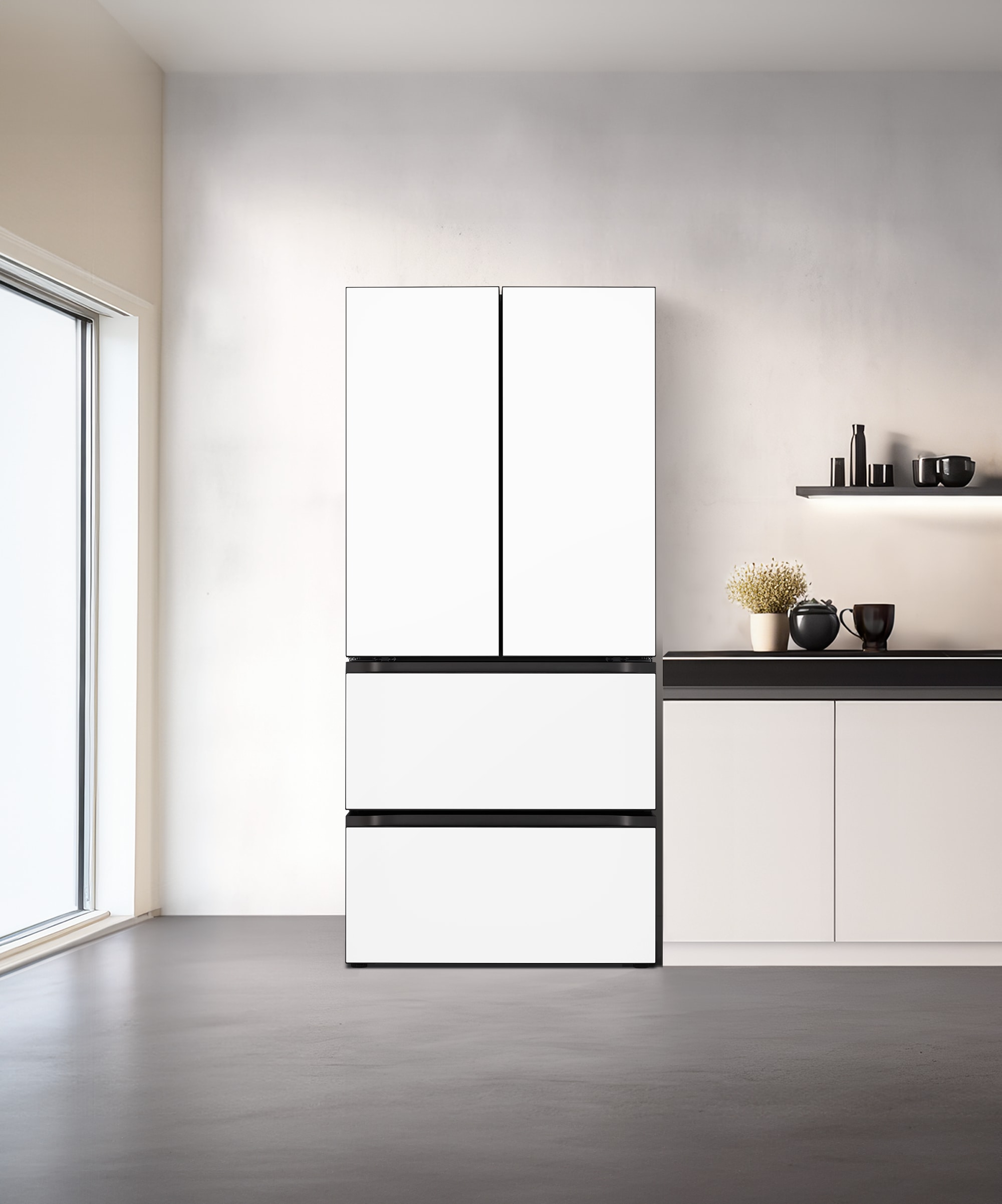 김치냉장고 LG 디오스 오브제컬렉션 김치톡톡 (Z493GWW171S.AKOR) 메인이미지 0