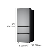 김치냉장고 LG 디오스 오브제컬렉션 김치톡톡 (Z330MPSF11.AKOR) 썸네일이미지 3