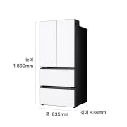김치냉장고 LG 디오스 AI 오브제컬렉션 김치톡톡 (Z495GQQ271.AKOR) 썸네일이미지 2
