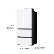 김치냉장고 LG 디오스 AI 오브제컬렉션 김치톡톡 (Z495MWW271.AKOR) 썸네일이미지 2